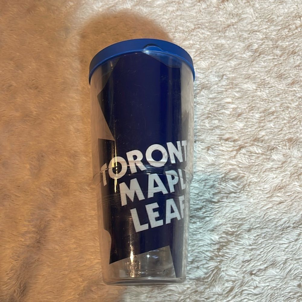 Toronto maple leafs tervis cup and lid 24 ounce